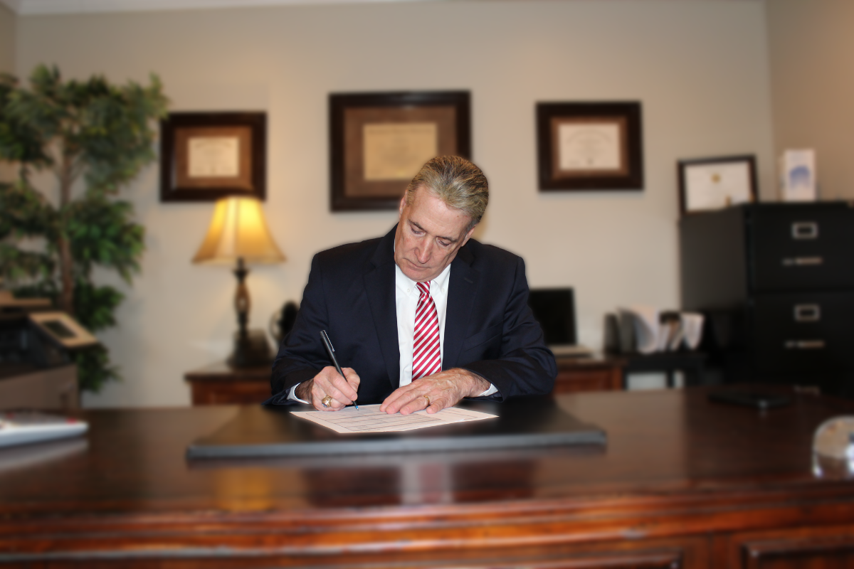 Christian at Desk